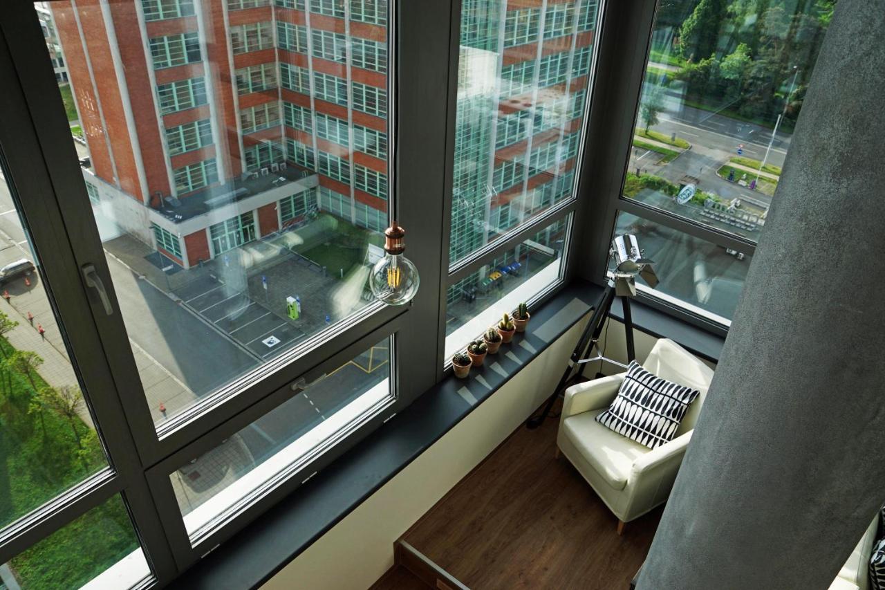 View Skyscraper Bata - Loft Xl Apartment ซลีน ภายนอก รูปภาพ